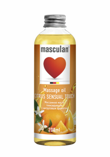 Massage oil Citrus sensual touch - Массажное масло тонизирующее с цитрусовым ароматом